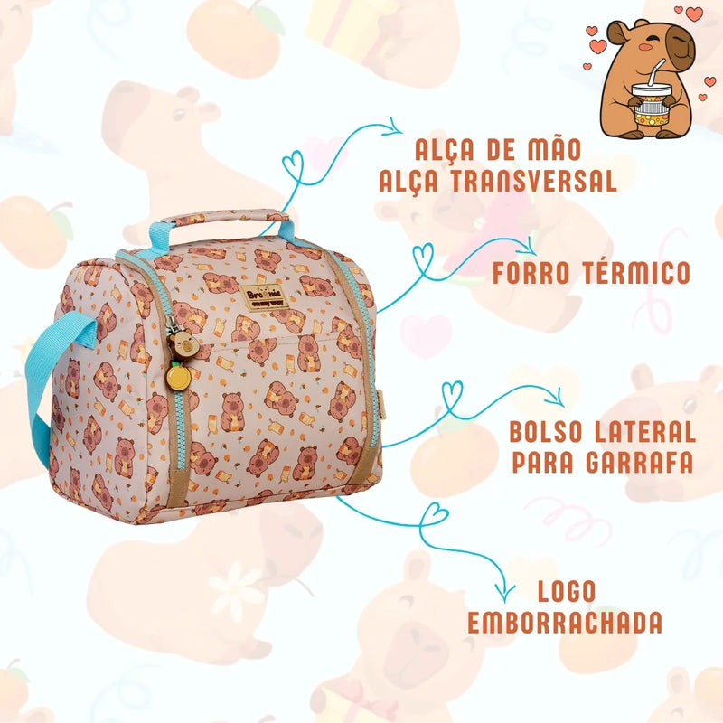 Estojo box capivara